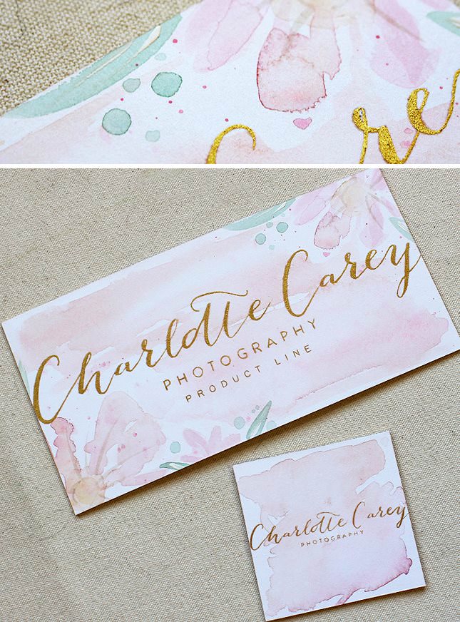 Watercolor Business Stationery