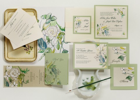White-Flower-Wedding-Invitation