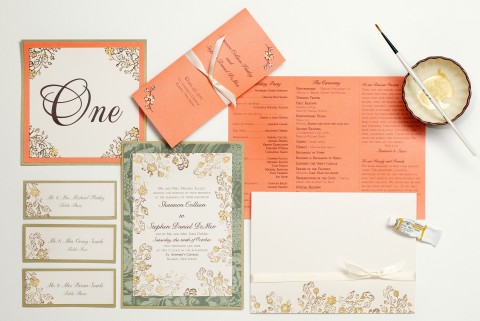 vintage-lacy-leaves--watercolor-wedding-invitation