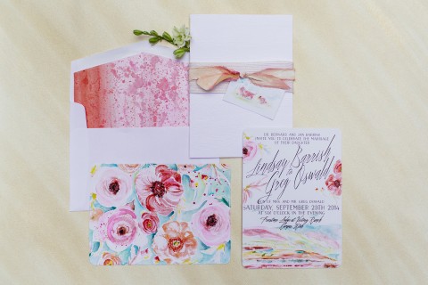 pattern-bloom-aqua-fuchsia-watercolor-wedding-invitation