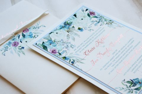 light-blue-white-rose-gold-foil-watercolor-wedding-invite