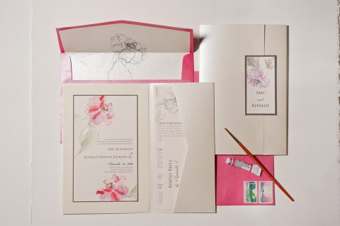 pink-fuchsia-peony-hand-panted-wedding-invitation