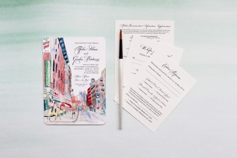 custom-illustrated-watercolor-wedding-invitation