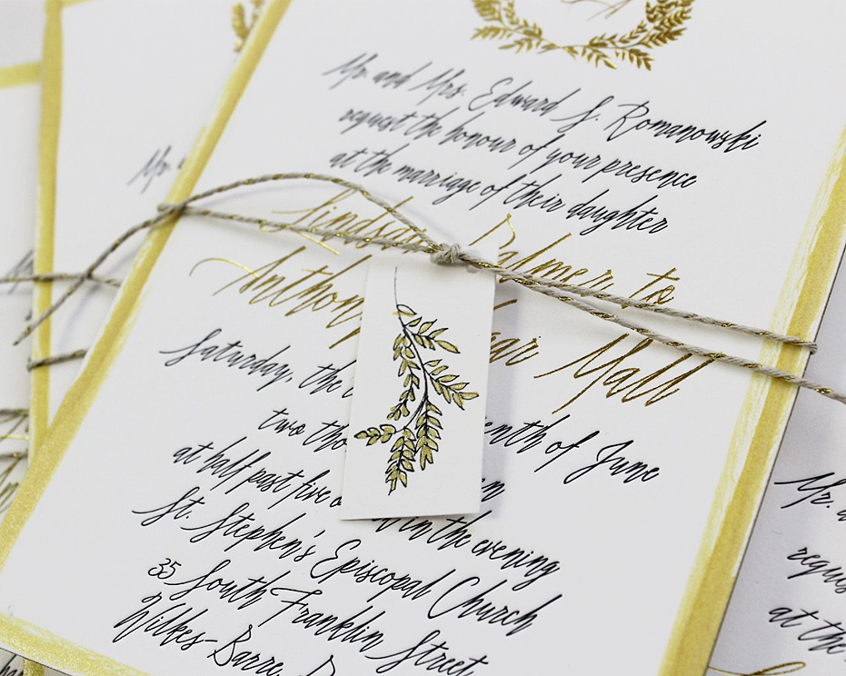 foil-letterpress-watercolor-wedding-invitations