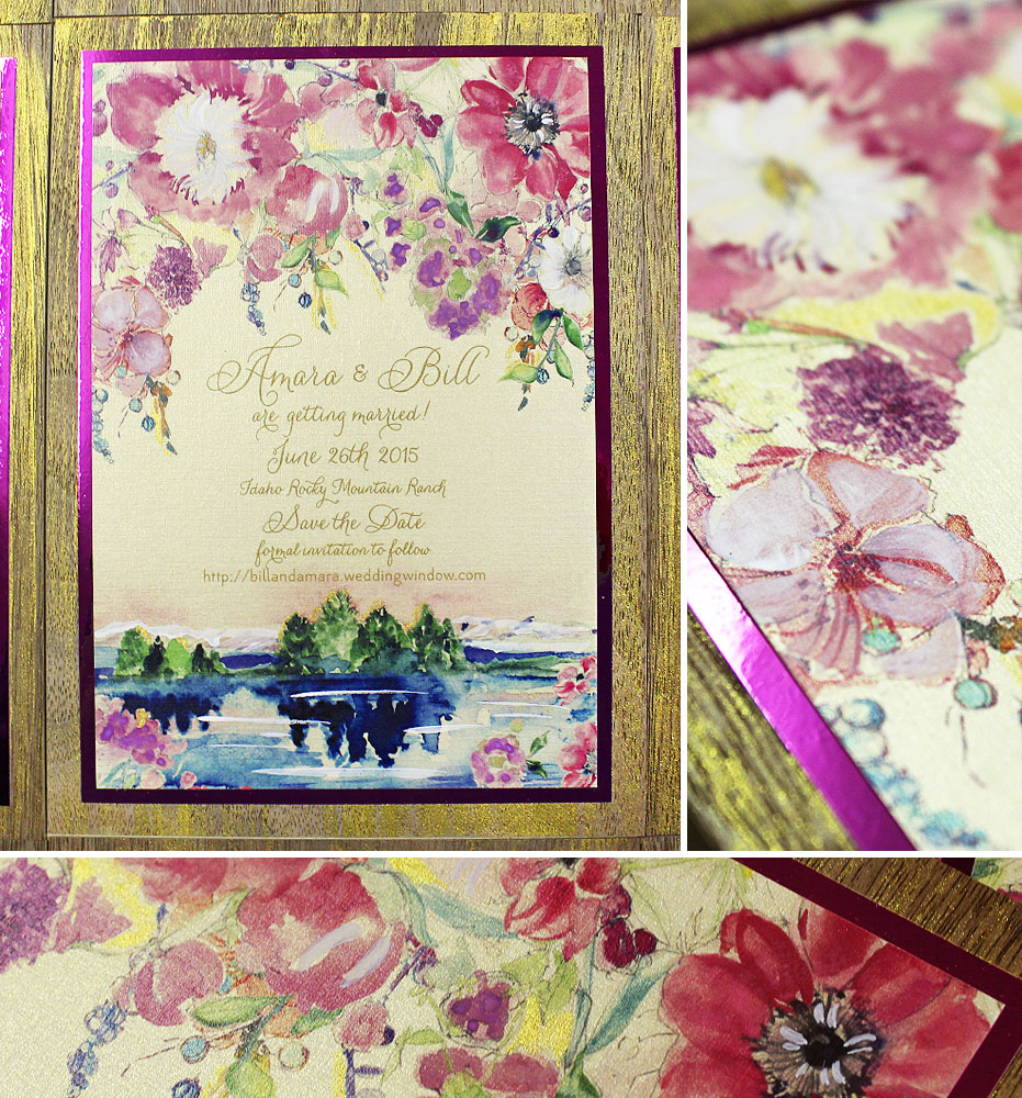 bright-fuchsia-floral-save-the-date