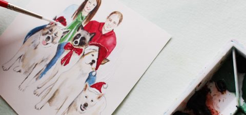 watercolor-Christmas-cards