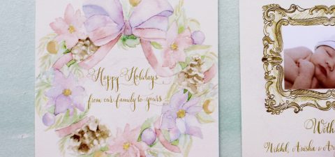 birth-announcement-watercolor-Christmas-cards