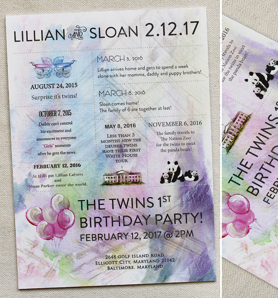 watercolor-first-birthday-invitations