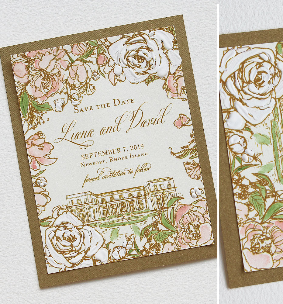Rosecliff Wedding Save the Date
