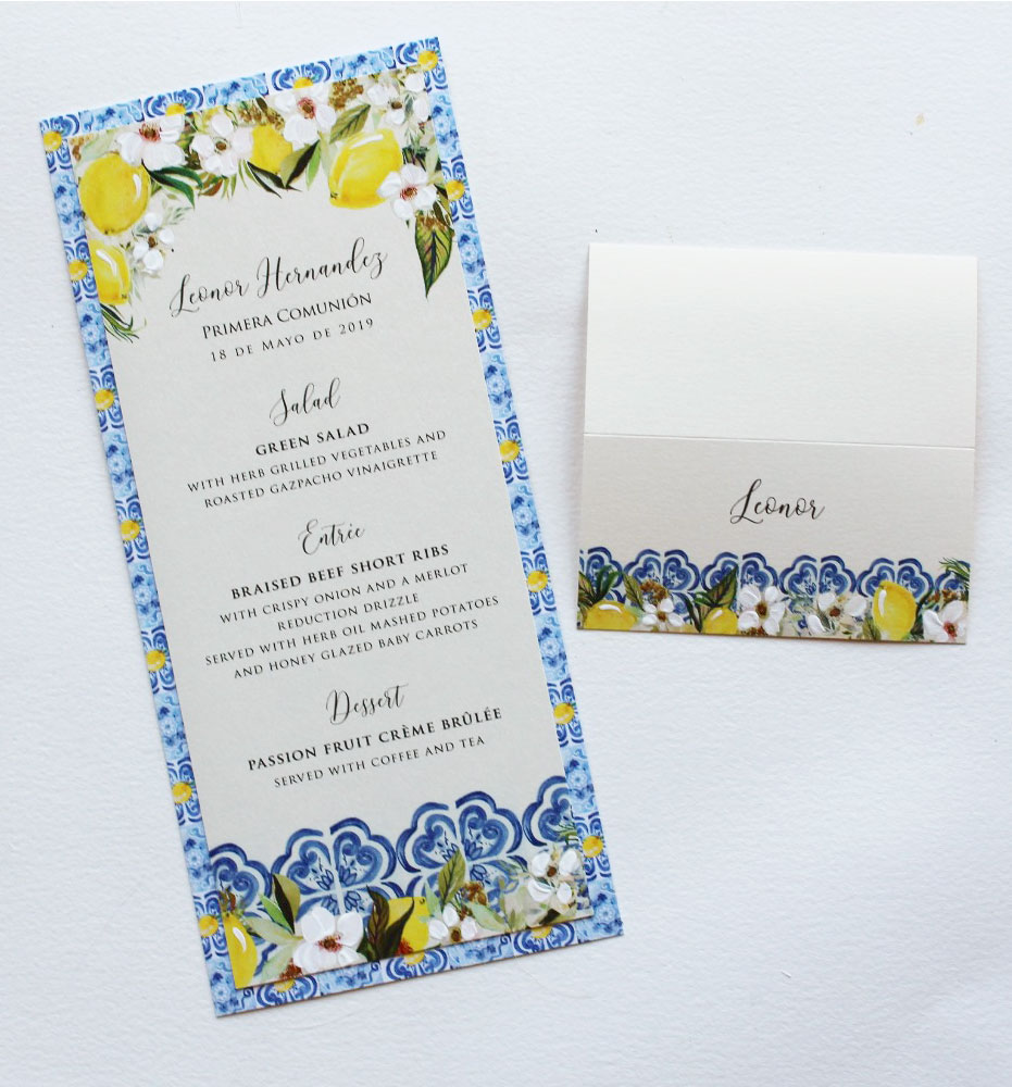 First Communion Stationery