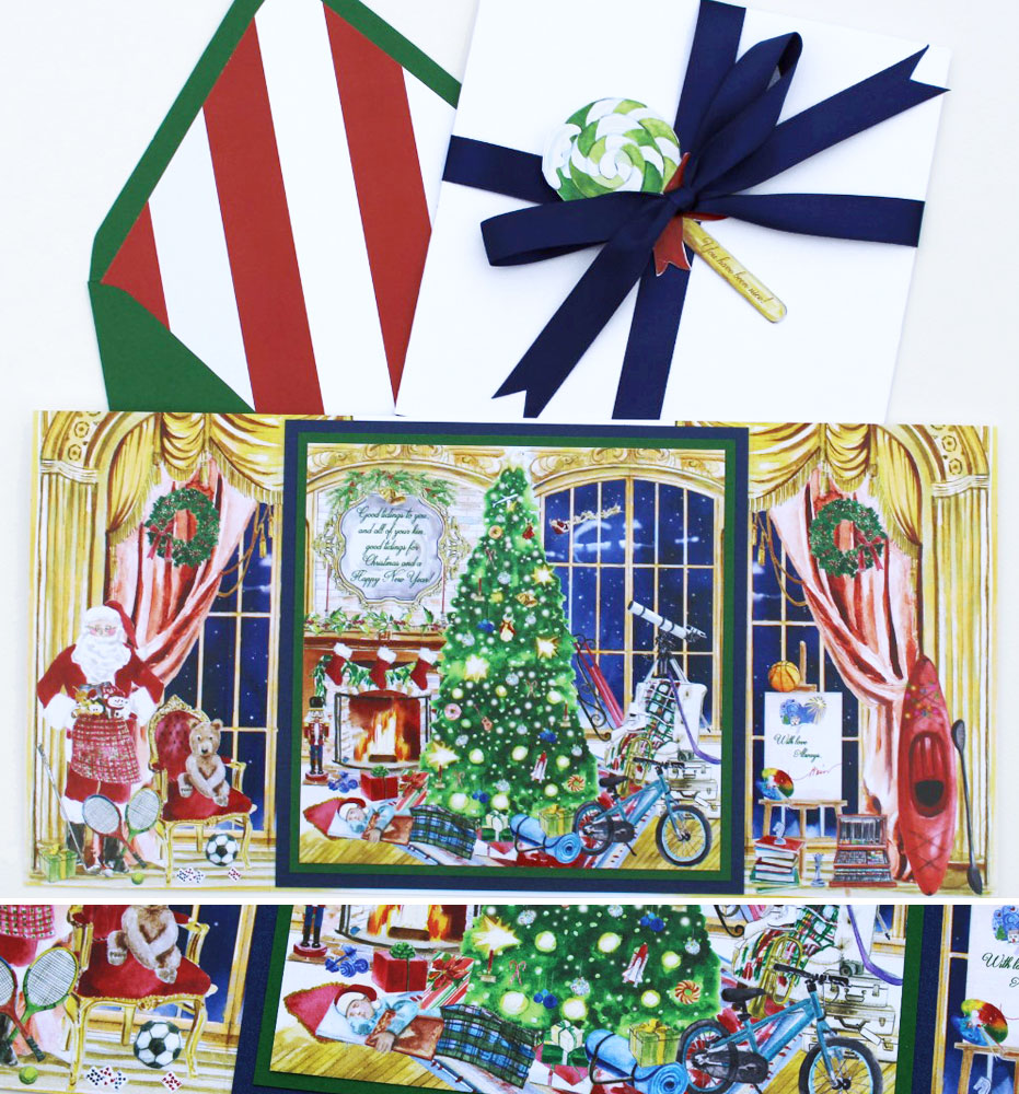 Custom Illustrated Christmas Cards 