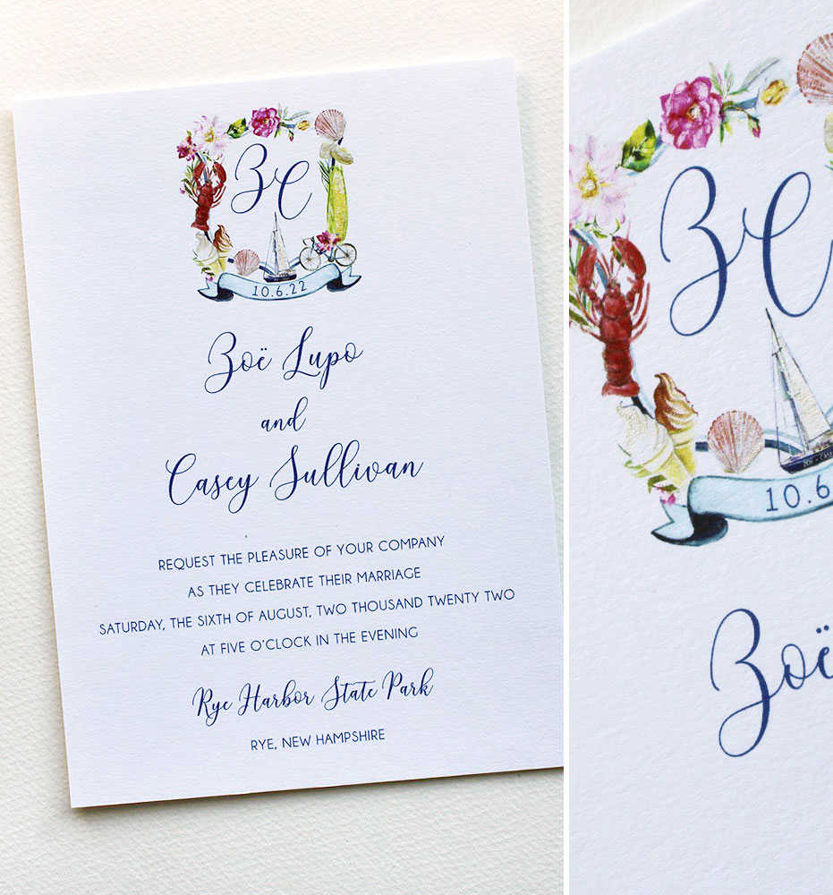 Watercolor Wedding Stationery